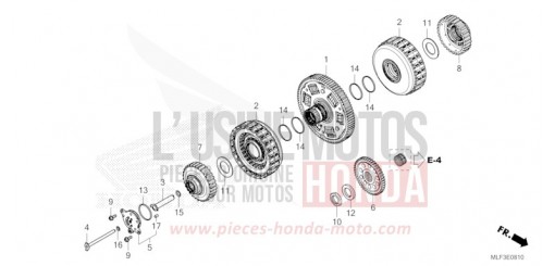 KUPPLUNG (NT1100D) NT1100DP de 2023